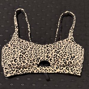 Time and Tru Animal Print Bralette
